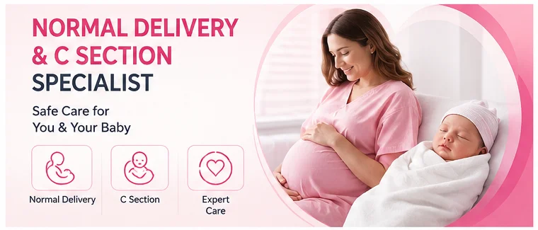best normal delivery & c-section specialist in nitin company