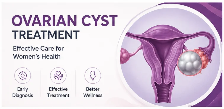 best ovarian cyst treatment in naupada